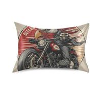 Outlaw Crow - Juego de fundas de almohada de satén beige retro para mujer, tamaño King con cierre de sobre, para el hogar, 20 x 40 pulgadas