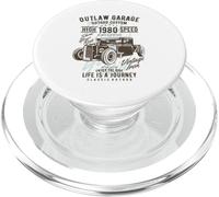 Outlaw Garage Hot Rod Custom High Speed PopSockets PopGrip para MagSafe