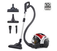 Outlet Aspirador sin bolsa 650W con sistema de compresión de polvo LG Kompressor, rojo - VK8506NHAG.OBSEXC