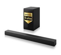 Outlet Barra de Sonido - LG S60TR, Bluetooth, 440W, 5.1 Canales con subwoofer, altavoces traseros para cine en casa, Dolby Digital, DTS Digital Surround , Negro - S60T.OUTLET