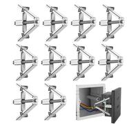 Outlet Box Repair - Kit de fijación de 10 piezas, 86 118 clips de tipo, sistema de mantenimiento eléctrico | Configuración de proyectos de construcción, trabajo mecánico, trabajo de reparación de