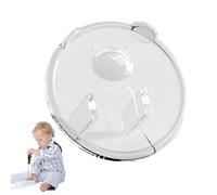 Outlet Covers - Dustproof Protector For Living Room | Outlets Shield Plug Guards With Opaque White Aesthetic & High Strength Insulation For Bedroom, Kitchen, Dining Room And Kindergarten