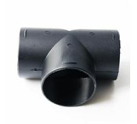Outlet Exhaust Connector - 3 Way T TEE Connector For Dust Collector Systems, 60mm/75mm 3 Holes Hose Adapter Splitter With Flame Retardant Material Added Inside, Parking Heater Exhaust Pipe For Car