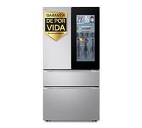 Outlet Frigorífico American Combi | LG GMVW50DDMB.OUTLET InstaView™, Clasificación D, 644 L, PantallA LCD 6,8'', Acero texturizado antihuellas - GMVW50DDMB.OUTLET