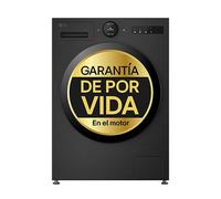 Lavadora Inteligente | LG F4X7009TBB, AI Direct Drive, TurboWash 360º, 9kg, 1400rpm, Serie 700, Un 40% más eficiente que A, Negro mate - F4X7009TBB