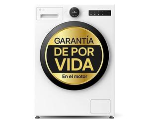 Outlet Lavadora Inteligente | LG F4X7011TWS, AI Direct Drive, TurboWash 360º, 11kg, 1400rpm, Serie 700, Un 40% más eficiente que A, Blanca - F4X7011TWS.OBSEXC