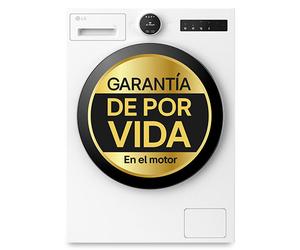 Outlet Lavadora Inteligente | LG F4X9009TWC, AI Direct Drive, TurboWash 360º, Selector LCD, 9kg, 1400rpm, Serie 900, Un 70% más eficiente que A, Blanca - F4X9009TWCE.OBSEXC | LG ES