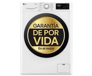 Outlet Lavasecadora inteligente AI Direct Driveᵀᴹ, Vapor 9/6kg, 1400rpm, Un 10% más eficiente que A(lavado) /D(secado) Blanca, Serie 500 - F4DR5509A0W.OUTLET
