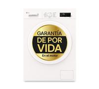 Outlet Lavasecadora Inverter | LG W4X1085NWH, Direct Drive,6 Motion, 8/5kg, 1400rpm, Serie 140, Clasificación A (Lavado) / E (Secado), Blanca - W4X1085NWH.OBSEXC