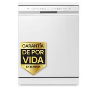 Outlet Lavavajillas blanco LG QuadWashTM, Direct Drive , C, con tercera bandeja - DF355FW.OUTLET