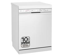 Outlet Lavavajillas LG QuadWashTM, con lavado a vapor, Blanco, D - DF243FWS
