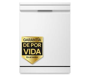Outlet Lavavajillas LG QuadWashTM Steam, Blanco, A, Con lavado a vapor y tercera bandeja - DF375HWS.OUTLET