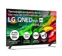 Outlet LG QNED evo AI QNED85 MiniLED 4K Smart TV 2025 de 86 pulgadas - 86QNED85A6C.OUTLET