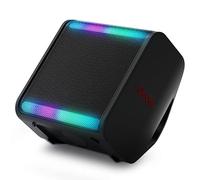 Outlet LG xboom Stage 301 by will.i.am - Altavoz gran potencia para fiestas con 120W, karaoke, luces LED, efectos de DJ, Bluetooth, hasta 12h batería, Negro - STAGE301.OUTLET
