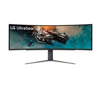 Outlet Monitor gaming LG UltraGear (VA: 5120 x 1440, 32:9, 450cd/m², 2500:1, 1ms, 240Hz, DCI-P3>90%, HDR10); diag. 123.8cm; entr.: HDMI 2.1 x2, DPx1, USB-Ax3; AMD FreeSync™ Premium,Hexagon Lighting. -