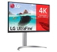 Outlet Monitor LG UltraFine 27", 4K UHD (3840x2160), AMD FreeSync, HDR10, DCI-P3 90%, altavoces integrados, diseño ergonómico. - 27UQ850V-W.OUTLET