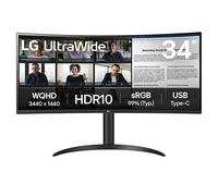 LG 34WR55QK-B pantalla para PC 86,4 cm (34") 3440 x 1440 Pixeles Wide Quad HD Negro