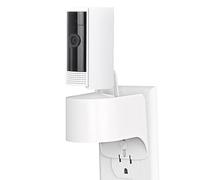 Outlet Mount for Ring Indoor Cam, Plug-in Wall Mount Stand with Power Adapter and Cable for Ring Indoor Camera, 360 Degree.
