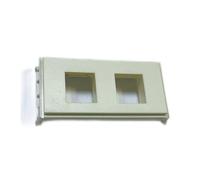 Outlet panel for 2 x keystone