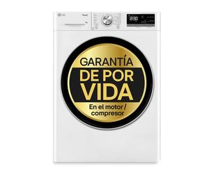 Outlet Secadora 9kg, C, con Bomba de calor Dual Inverter, Blanca, Serie 900 - RH90V9AV3N.OUTLET