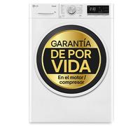 Outlet Secadora con Bomba de calor Dual Inverter 9kg, Clasificación D, Blanca, Serie 5 - RH90V5AV6N.OUTLET | LG ES