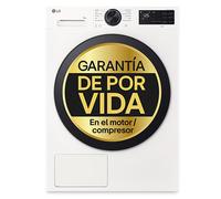 Outlet Secadora con Inteligencia artificial 9kg, B, con Bomba de calor Dual Inverter, Blanca , Serie 500 - RHX5009TWB.OBSEXC