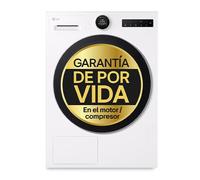 Outlet Secadora con Inteligencia artificial 9kg, B, con Bomba de calor Dual Inverter, Blanca, Serie 700 - RHX7009TWS.OUTLET