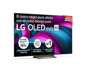 Outlet Smart TV LG OLED evo AI C5 65 pulgadas 4K 2025 - OLED65C5ELB.OUTLET | LG ES