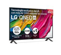 Outlet Smart TV LG QNED AI QNED80 50 pulgadas 4K 2025 - 50QNED80A6A.OUTLET | LG ES