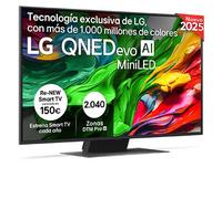 Outlet Smart TV LG QNED evo AI QNED86 50 pulgadas MiniLED 4K 2025 - 50QNED86A6C.OUTLET