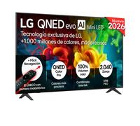 Outlet Smart TV LG QNED evo MiniLED AI QNED82 75 pulgadas 4K 2026 - 75QNED82EB6A.OUTLET | LG ES