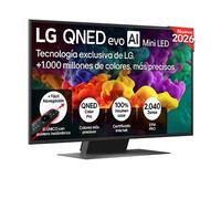 Outlet Smart TV LG QNED evo MiniLED AI QNED86 43 pulgadas 4K 2026 - 43QNED86B6B.OUTLET
