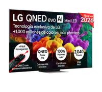 Outlet Smart TV LG QNED evo MiniLED AI QNED86 86 pulgadas 4K 2026 - 86QNED86B6B.OUTLET