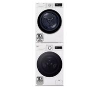 Outlet Torre de Lavado, Blanca, Lavadora inteligente 10kg, 1400rpm, Un 10% mas eficiente que A + Secadora 9kg, A+++ - TORRE1009KG.OUTLET