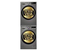 Outlet Torre de lavado y secado | LG AI Direct Drive, TurboWash 360º, 10kg lavado, 9kg secado, Serie 900, clasificación A/C - TORRE109INO.OUTLET