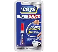 Outletdel ocio Pack 2 Pegamento instantaneo Superunick Ceys 3gr Unidad. Secado ultrarrápido. 2-25995