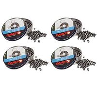 Outletdel ocio Pack 4 latas de 250 perdigones Gamo Round Bola 5,5mm. Modelo 320325