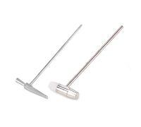 Outletdel ocio Set 2 Mini Martillos metalicos. Especial para Modelismo, joyeria, relojeria y Otros Trabajos de precisión.