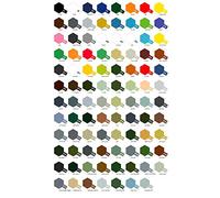 Outletdelocio 8 Botes de pintura acrílica Tam serie X- XF (a elegir de la carta de colores)