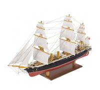 Outletdelocio Constructo 80845. Maqueta de Barco en Madera. Buque H.M.S. Warrior. Escala 1/200 + Herramientas 21721/57395
