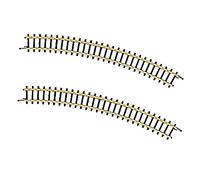 Outletdelocio Marklin 8521. Pack 2 vias de Tren Curvas, Radio 195mm, 30 Grados. Escala Z