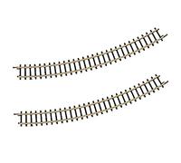 Outletdelocio Marklin 8531. Pack 2 vias de Tren Curvas, Radio 220mm, 30 Grados. Escala Z