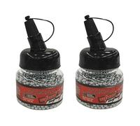 Outletdelocio. Pack 2 biberones Bolas Acero Zasdar Steel BBS (4,5mm) 1500 Piezas Cada Unidad. 2-23032