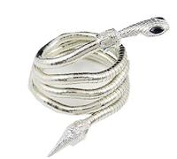 OUTLETISSIMO Pulsera Serpiente de la serie Mortal Instruments/Shadowhunters - Isabelle Lightwood - UN53, One Size, Metal, sans_pierre, One Size, Metal, sin piedra