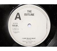 Outline I Like Bluebeat 7" Ariola AHA 560 EX 1980 b-side by Cairo, white label, demo