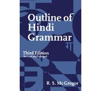 Outline of Hindi Grammar: With Exercises