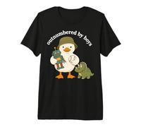 Outnumbered by Boys Funny Mom Mama Boy Mom Life Camiseta Premium