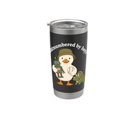 Outnumbered By Boys Funny Mom Mama Boy Mom Life Vaso térmico de acero inoxidable de doble pared