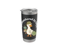 Outnumbered By Boys Funny Mom Mama Boy Mom Life Vaso térmico de acero inoxidable de doble pared