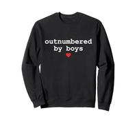 Outnumbered by Boys Mama Funny Mother’s Day Sudadera
